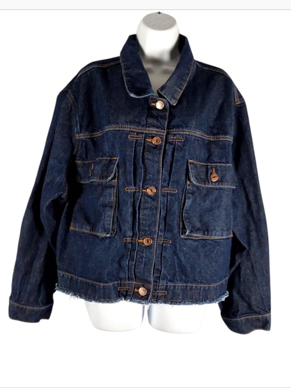 Torrid Classic Dark Blue Denim Jacket
